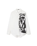 Longline Button-Up : Duality 1