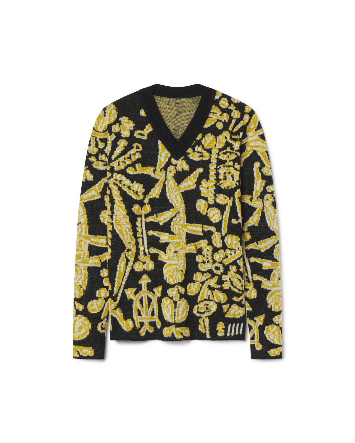 Empingated Knit Top