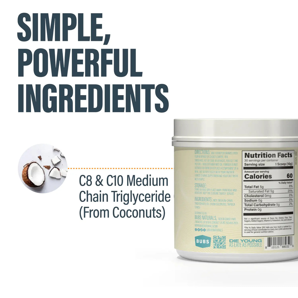 MCT Oil Creamer