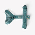 Blue - Velvet Dog Harness 2