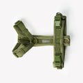 Green - Velvet Dog Harness 2