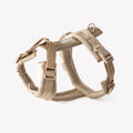Sand - Velvet Dog Harness 1