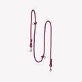 'Bordeaux' - Hands Free Braided Leash 1