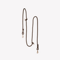 'Brown' - Hands Free Braided Leash 1