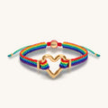 Soulful Connection Heart Rainbow Bracelet 1