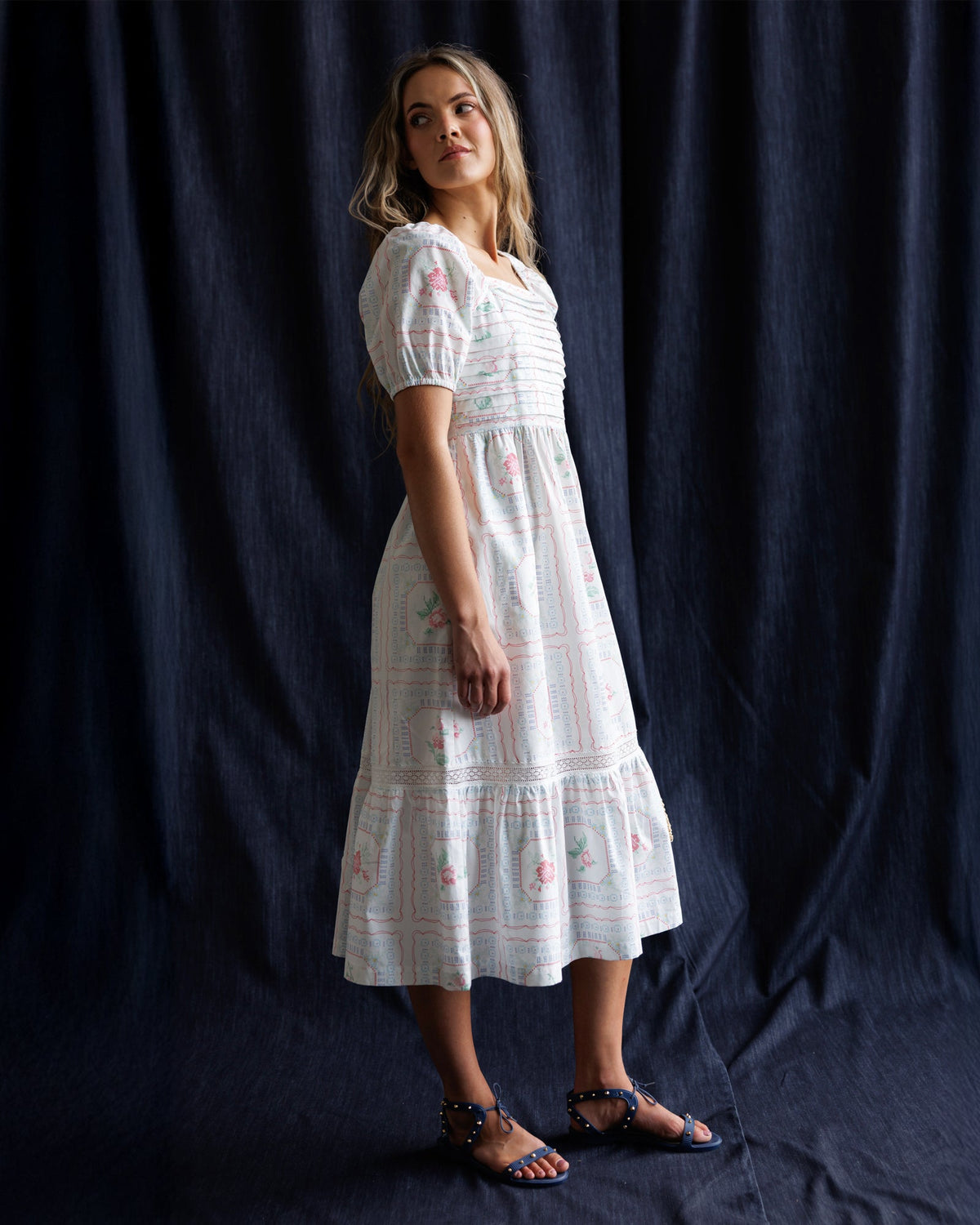 Cross Stitch Crochet Dress