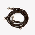 'Brown' - Hands Free Braided Leash 2