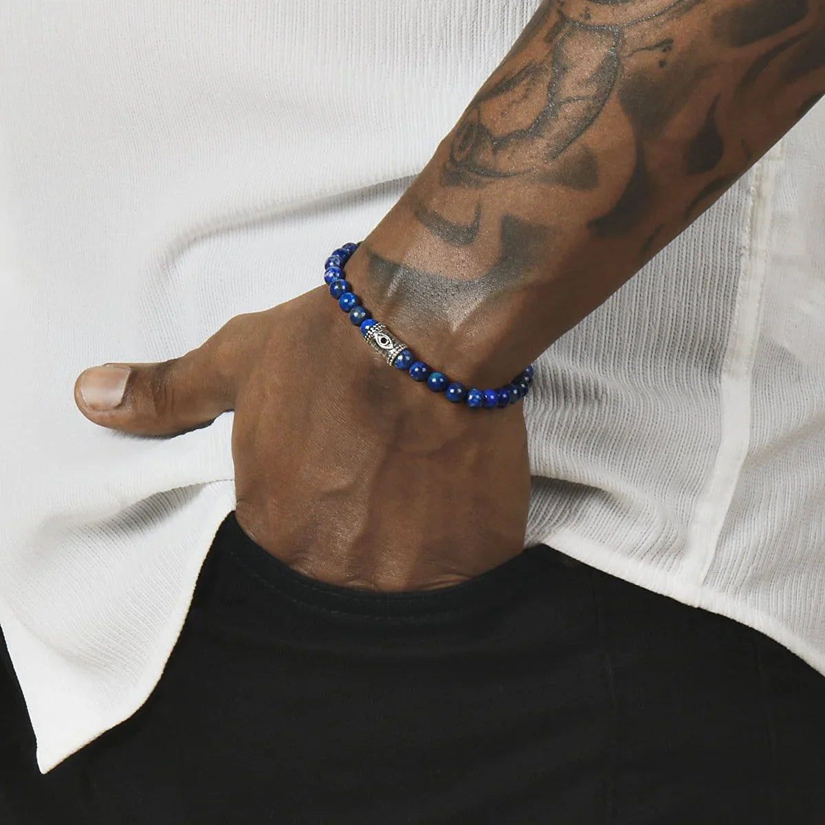Ultimate Truth Lapis Lazuli Evil Eye Bracelet