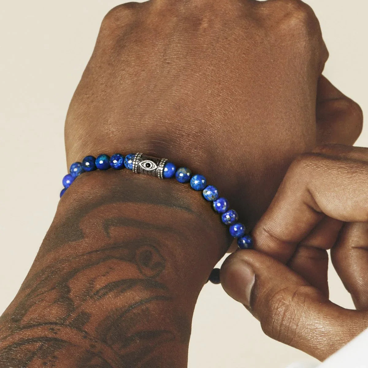 Ultimate Truth Lapis Lazuli Evil Eye Bracelet