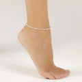 Glorious Destiny - Silver Multi Symbol Anklet 2