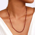 Spirit of Love Garnet Stone Wrap Bracelet 4