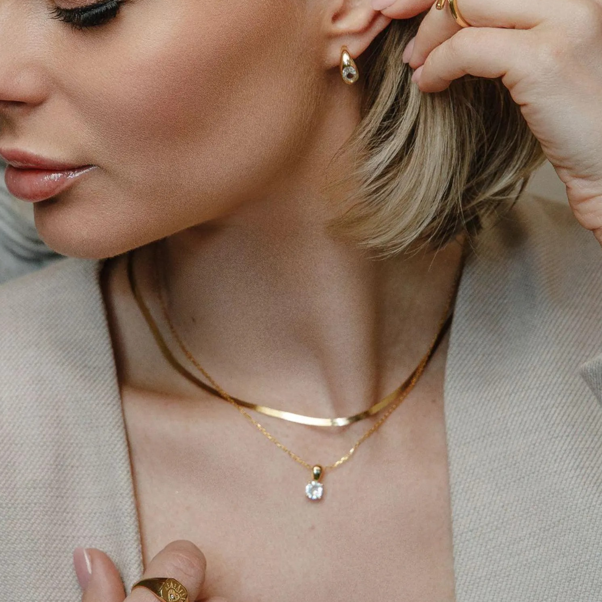 18K Gold Vermeil Quinn Earrings