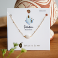 Moon Dancer 3mm Healing + Moonstone Necklace Stack 3