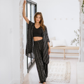 Akha Tribal Print Harem Pants 5
