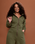 Green Satin Lined Jumpsuit 9