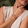 Spiritual Wisdom Ruby Turtle Charm Bracelet 2