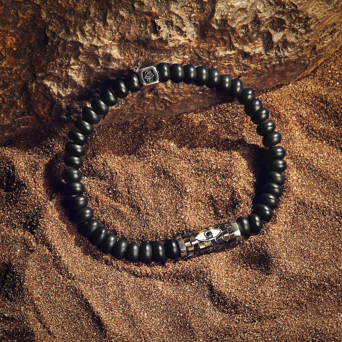 Divine Reality Matte Onyx Bracelet