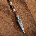 Sublime Tranquility 4 Symbol Tiger's Eye Turquoise Necklace 8