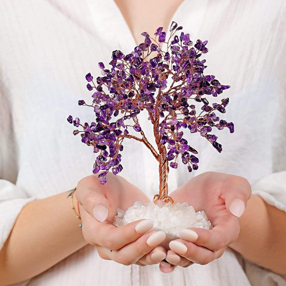 Grounded in Spirituality Amethyst Feng Shui Tree
