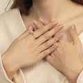 Pure Love - Heart Petite Gold Ring 2