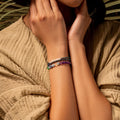 Balanced Spirit - Chakra Amethyst Stone Bracelet 2