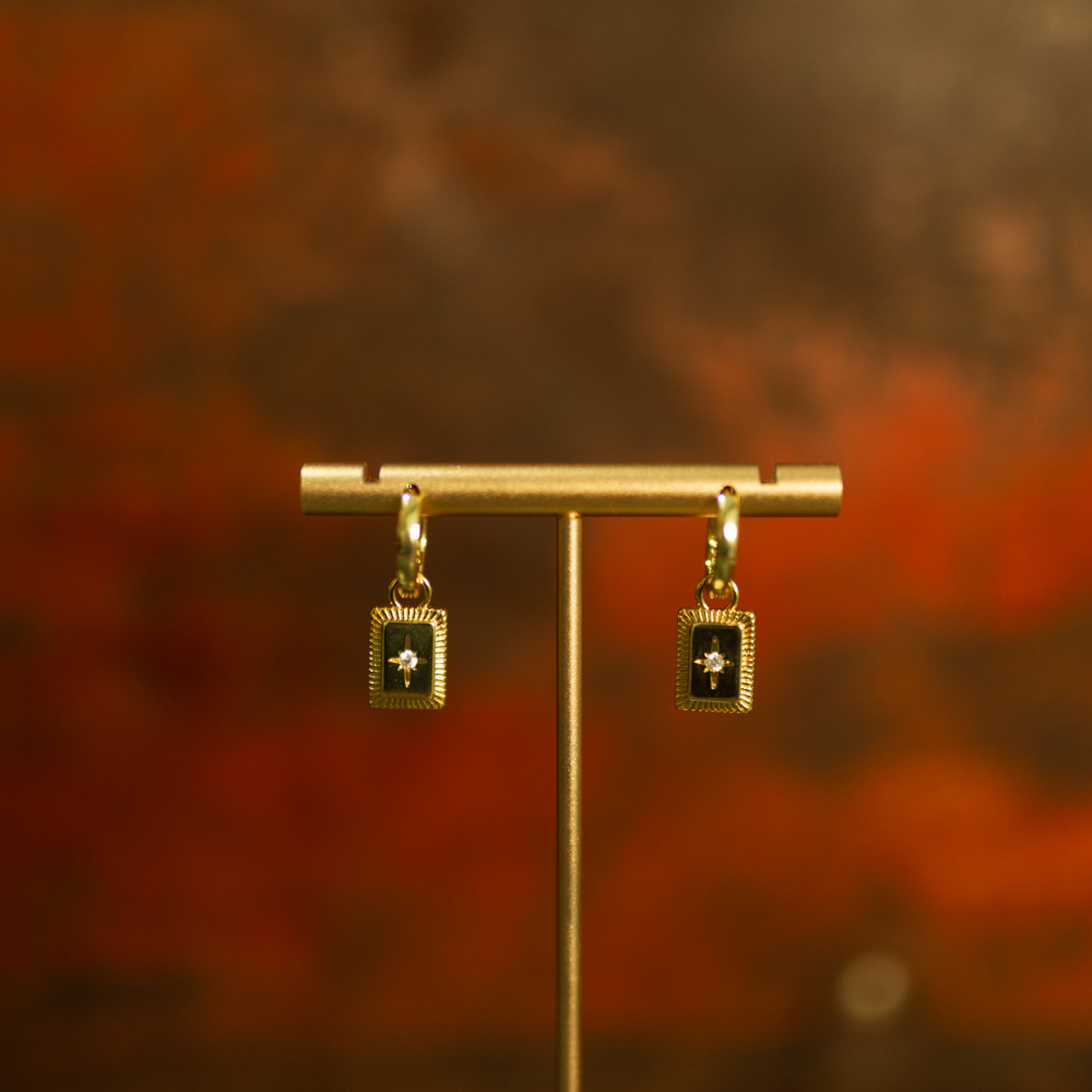 18K Gold-Plated Helena Earrings