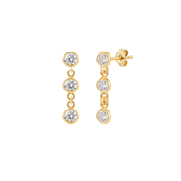 18K Gold Vermeil Ivy Earrings