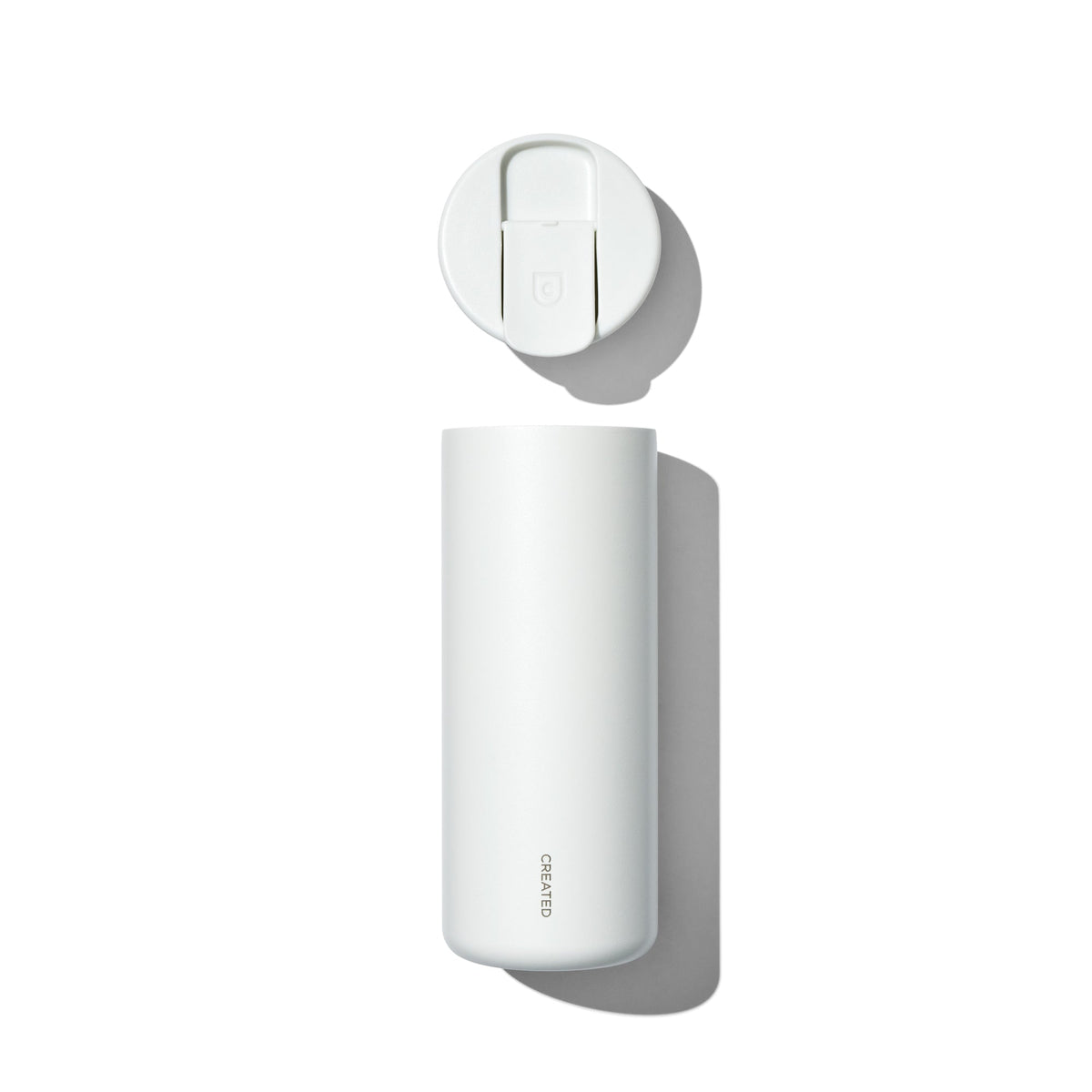 16oz Nomad Flip Tumbler - White
