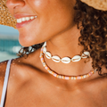Hemp Cowry Shell Necklace 5
