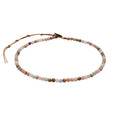 Peace + Happiness 4mm Healing Necklace 2