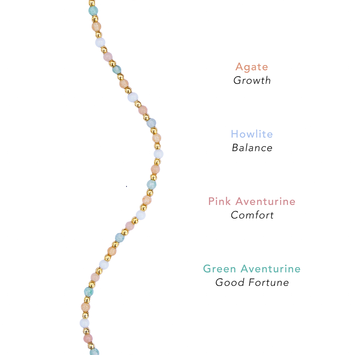 Good Fortune + Growth 2mm Healing Necklace