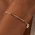 Harmonized Glow Bolo Gold Bracelet 2