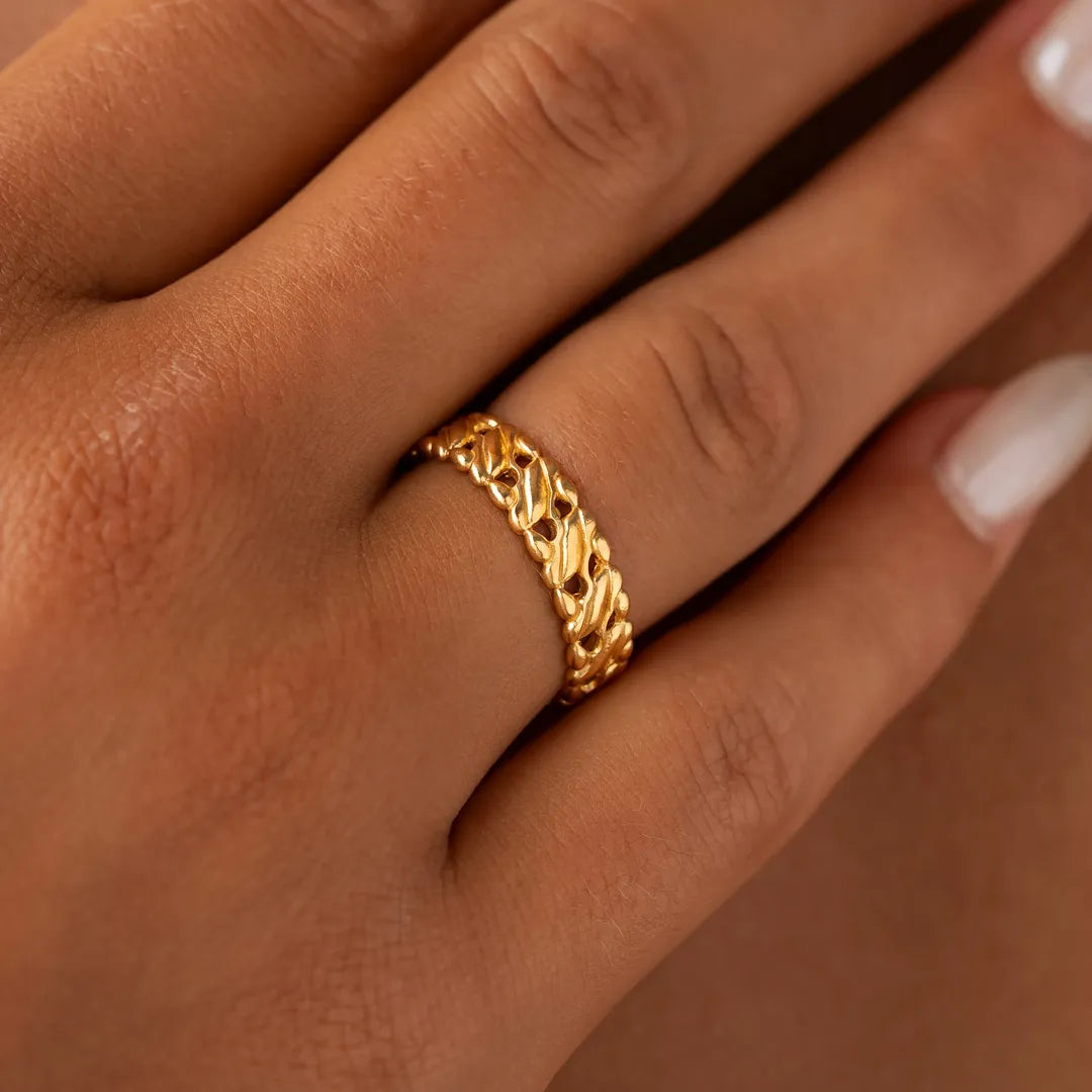 Harmonic Flow Gold Band