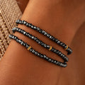 Eternal Strength Black Onyx Infinity Wrap Bracelet 2