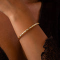 Unwavering Grace Gold Multi Symbol Bangle Bracelet 2