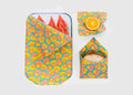 Meli Wraps Beeswax Wrap Bulk Roll + Cutlery Set in Shell Print 6