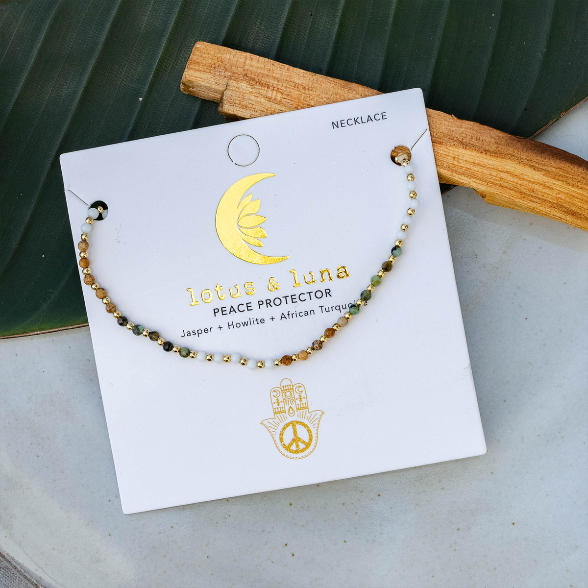 Peace Protector 2mm Healing Necklace