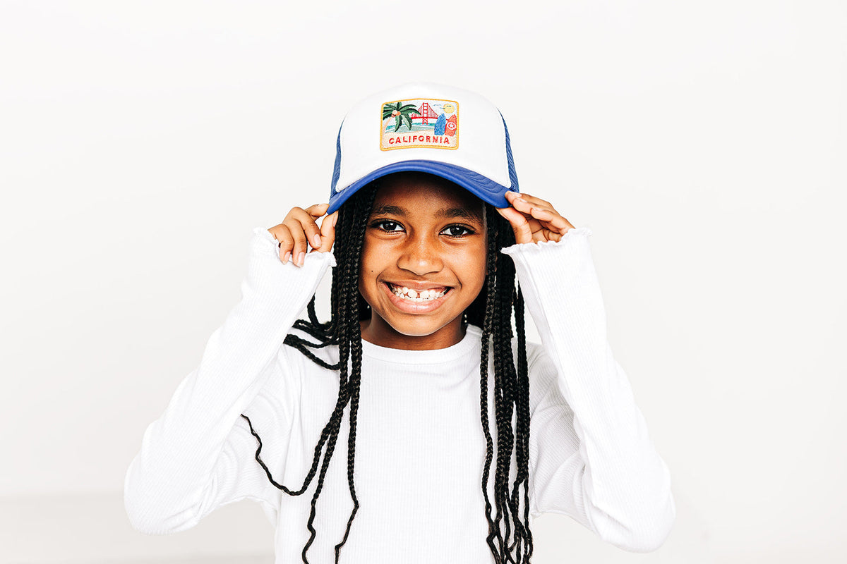 California Postcard Trucker Hat