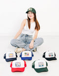 Florida Postcard Trucker Hat 9