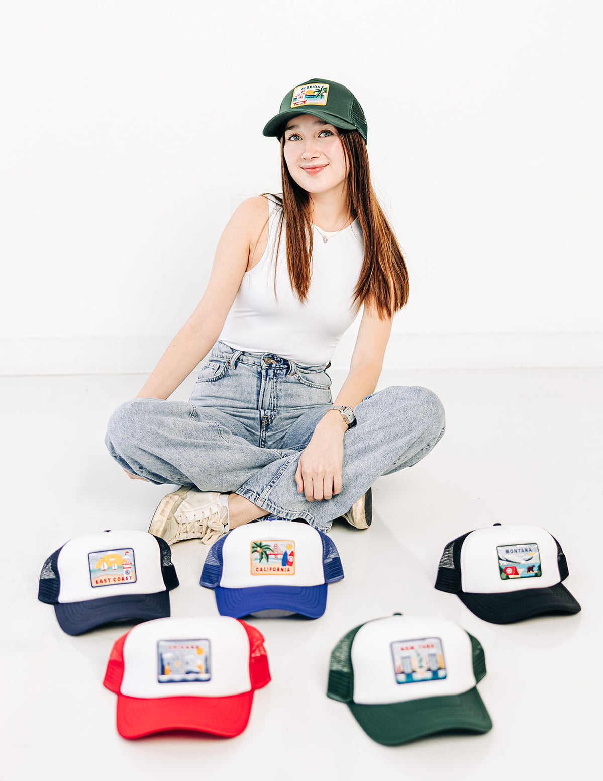 Florida Postcard Trucker Hat