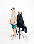 Navy Letter Athletic Hat 7