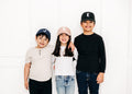 Dusty Rose Letter Athletic Hat 10