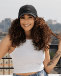 Black Waterproof Satin Lined Dad Hat 8