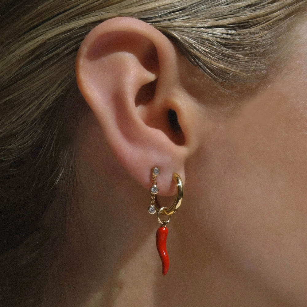 18K Gold Vermeil Ivy Earrings