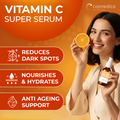 Cosmedica Skincare Vitamin C Serum for Face with Hyaluronic Acid – Anti Aging Serum for Dark Spots, Fine Lines, Wrinkles – Hydrating Collagen Booster for Women & Men 2