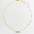 18K Gold Vermeil Mama Necklace 2