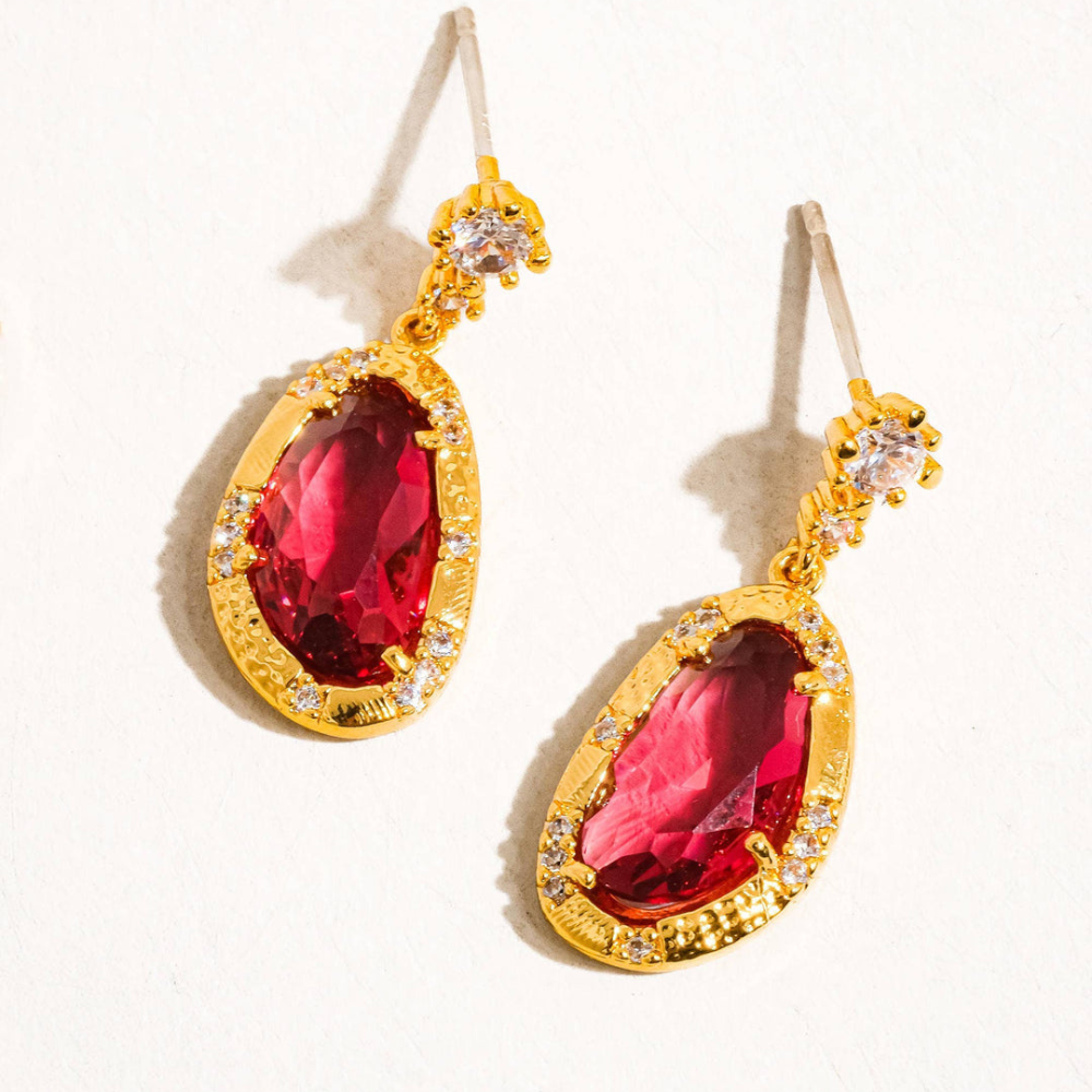18K Gold-Plated Selena Earrings
