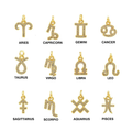 18K Gold-Plated Giselle Zodiac Necklace 8