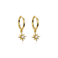 18K Gold Vermeil Lily Earrings 1