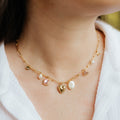 "Cross My Heart" Charm Necklace 2